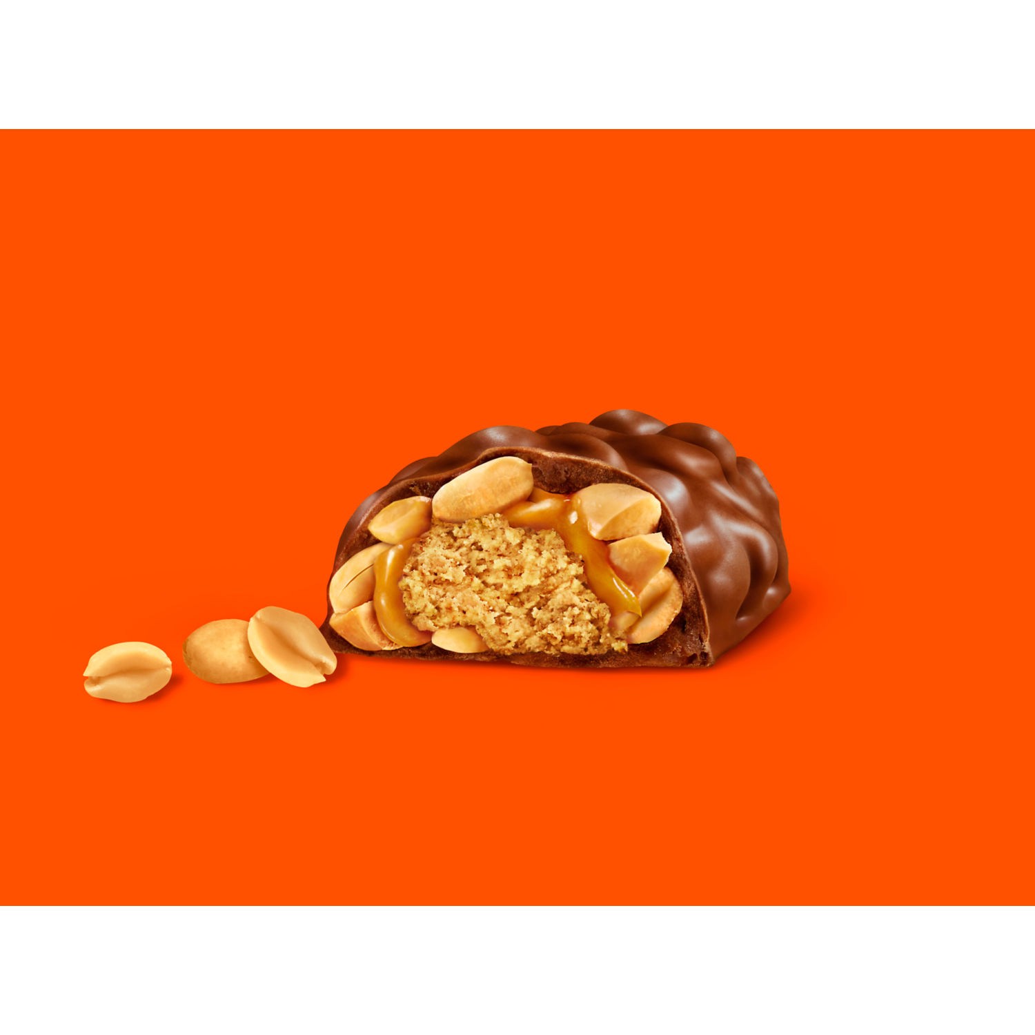 slide 7 of 7, Reese's NUTRAGEOUS Chocolate, Peanut Butter, Caramel and Peanut Candy Bar, 1.66 oz, 1.66 oz