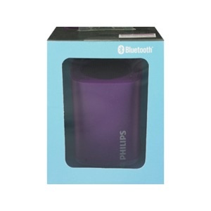 slide 1 of 1, Philips Portable Bluetooth Speaker, Purple, 1 ct