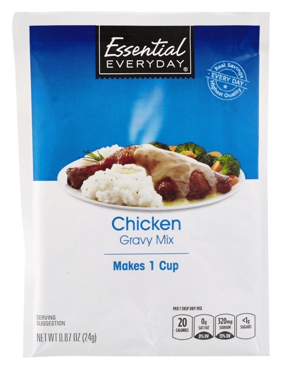 slide 1 of 1, Essential Everyday Chicken Gravy Mix, 0.87 oz