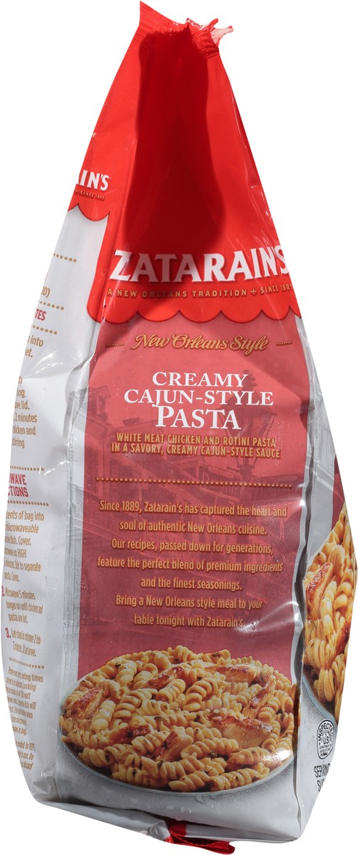 slide 13 of 13, Zatarain's Frozen Meal - Creamy Cajun Pasta, 24 oz