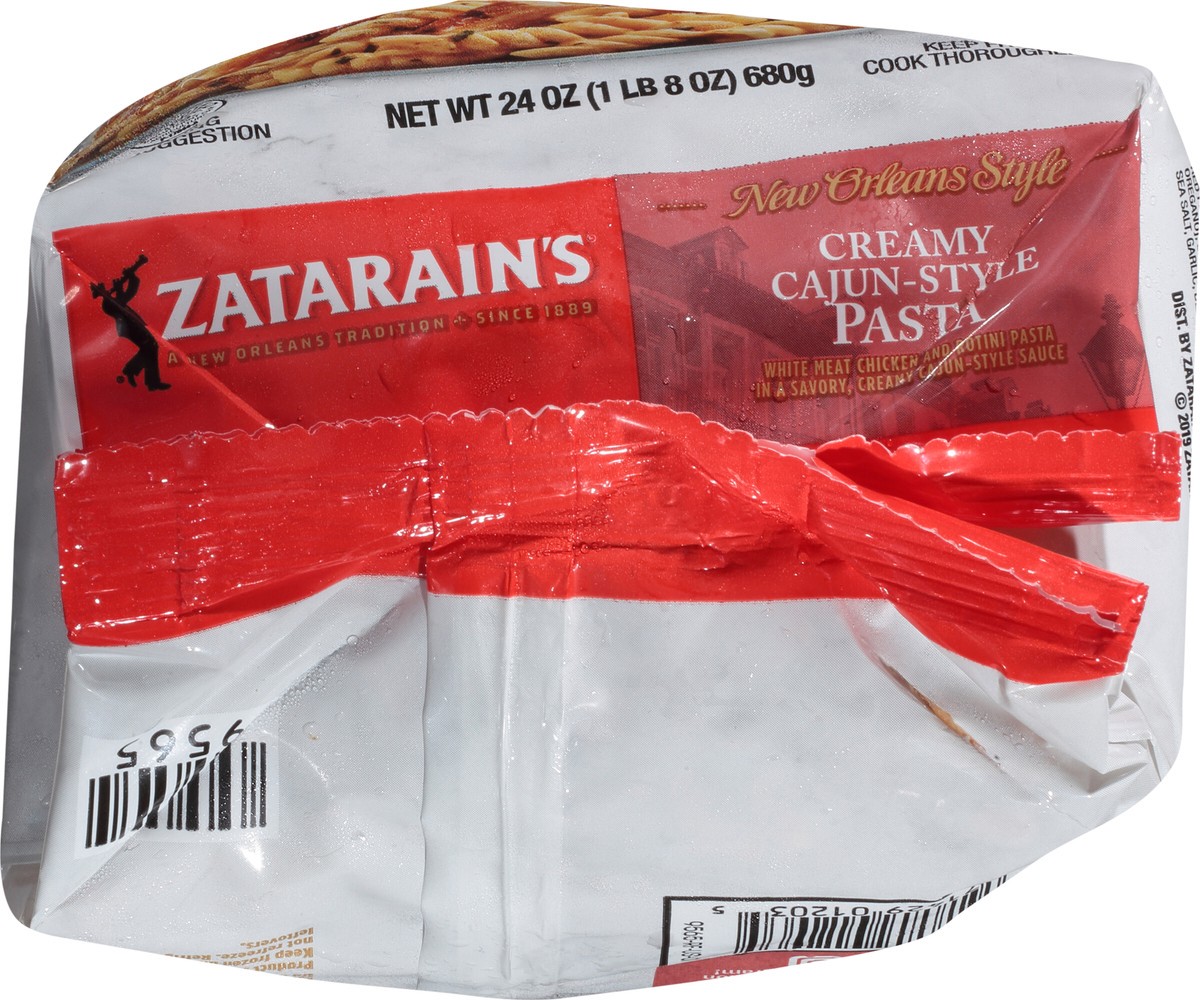 slide 8 of 13, Zatarain's Frozen Meal - Creamy Cajun Pasta, 24 oz