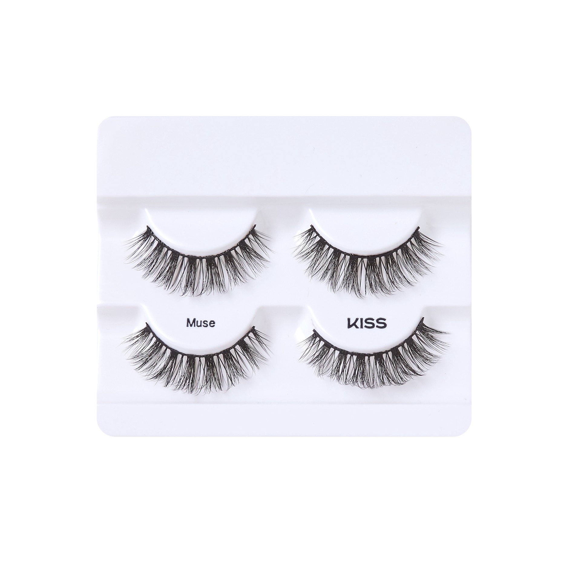 slide 4 of 5, KISS Lash Couture Faux Mink False Eyelashes Double-Pack, Style Muse, 2 Pairs, 2 ct