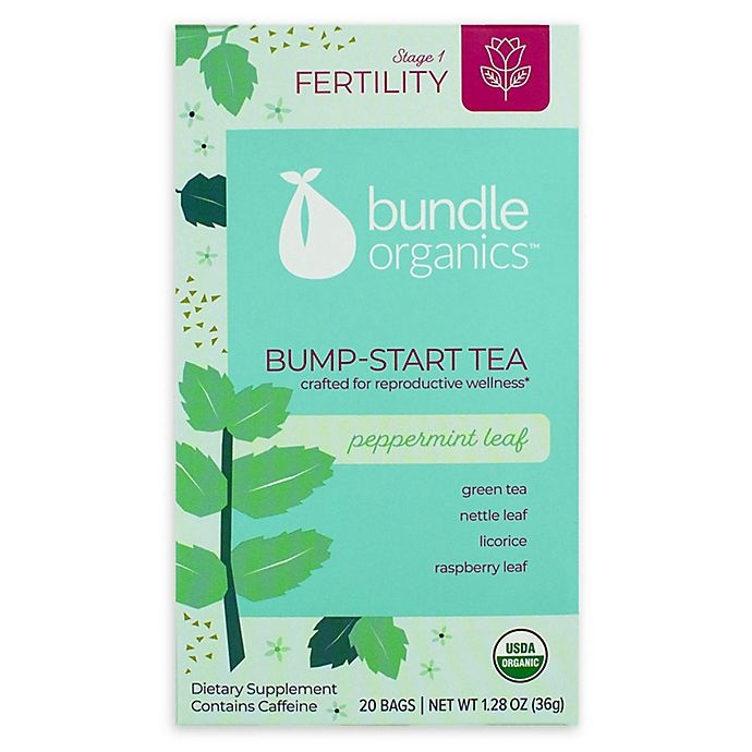 slide 1 of 4, Bundle Organics Peppermint Leaf Bump-Start Tea, 20 ct