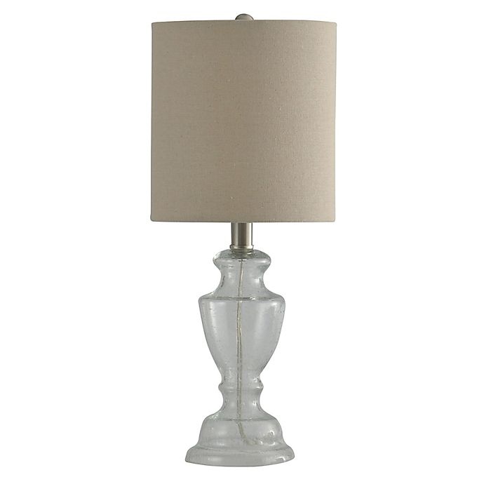 slide 1 of 2, Stylecraft Home Collection Clear Table Lamp, 1 ct