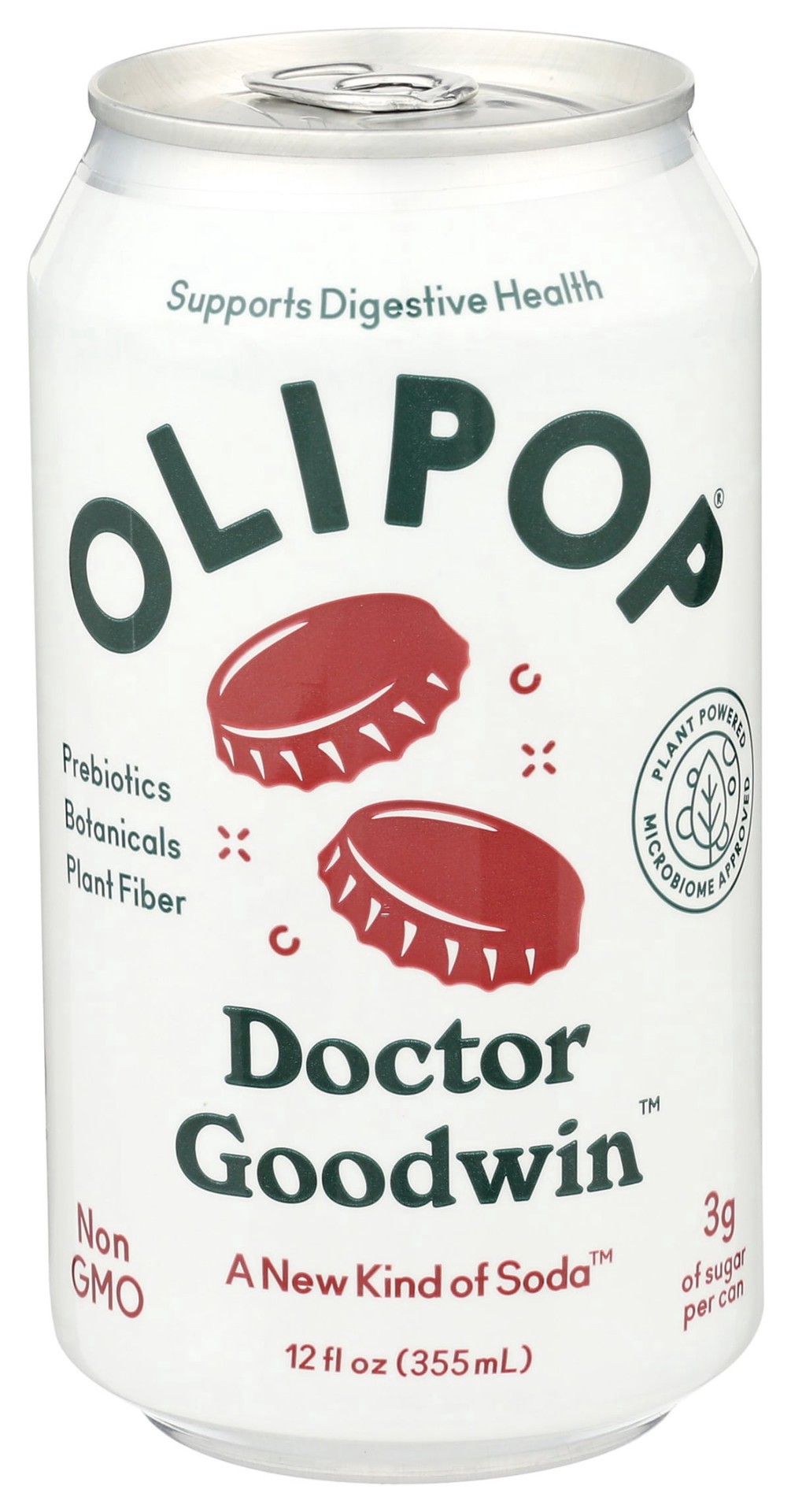 slide 1 of 1, OLIPOP Doctor Goodwin, A New Kind of Soda - 12 fl oz, 12 fl oz