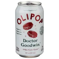 OLIPOP Doctor Goodwin, A New Kind of Soda 12 fl oz