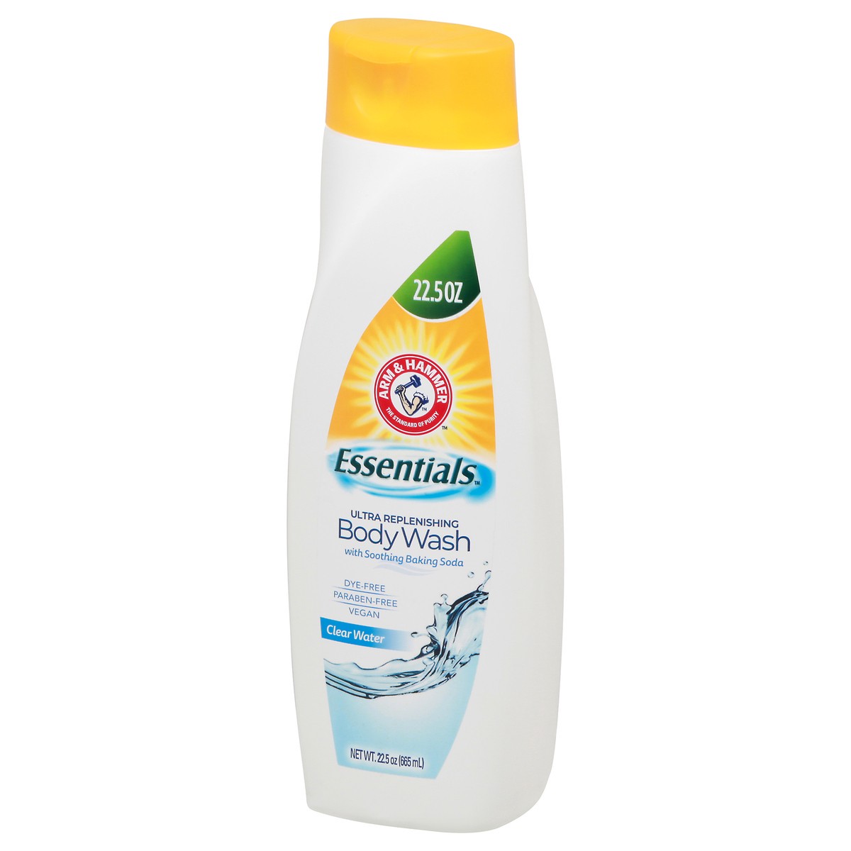 slide 3 of 9, ARM & HAMMER Essentials Ultra Replenishing Clear Water Body Wash 22.5 oz, 22.5 oz