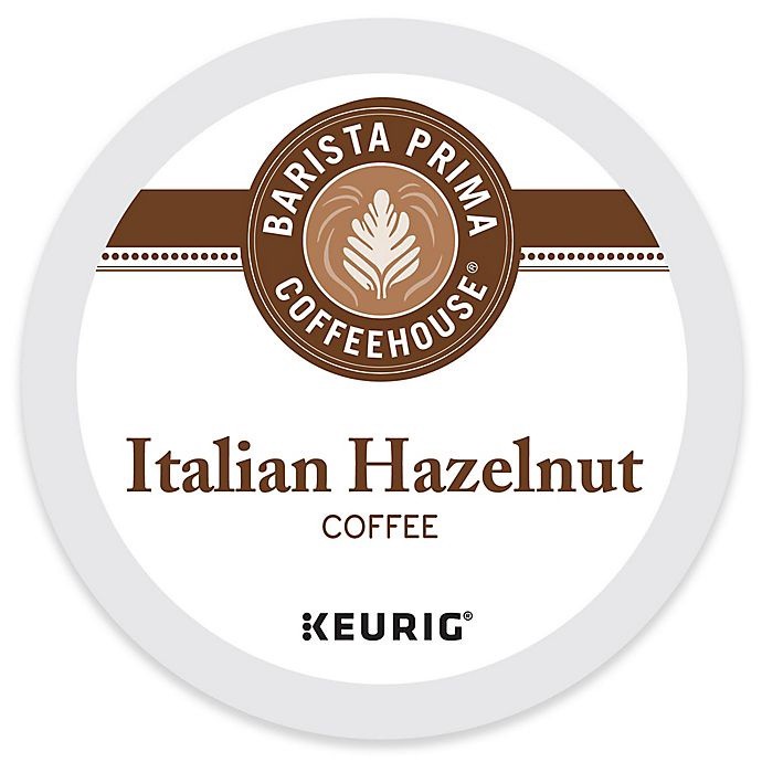 slide 1 of 2, Barista Prima Coffeehouse Italian Hazelnut Coffee Keurig K-Cup Pods, 18 ct