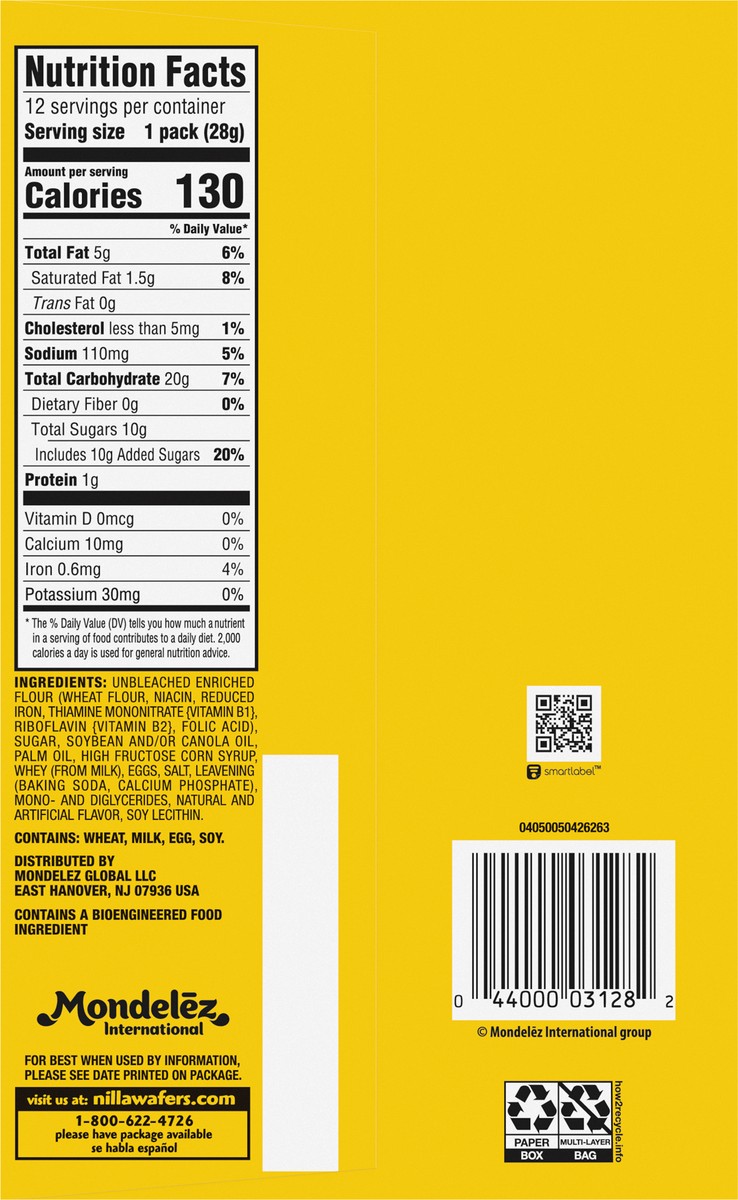 slide 2 of 14, Mini Nilla Wafers Cookies - Munch Pack - 12oz/12ct, 12 oz