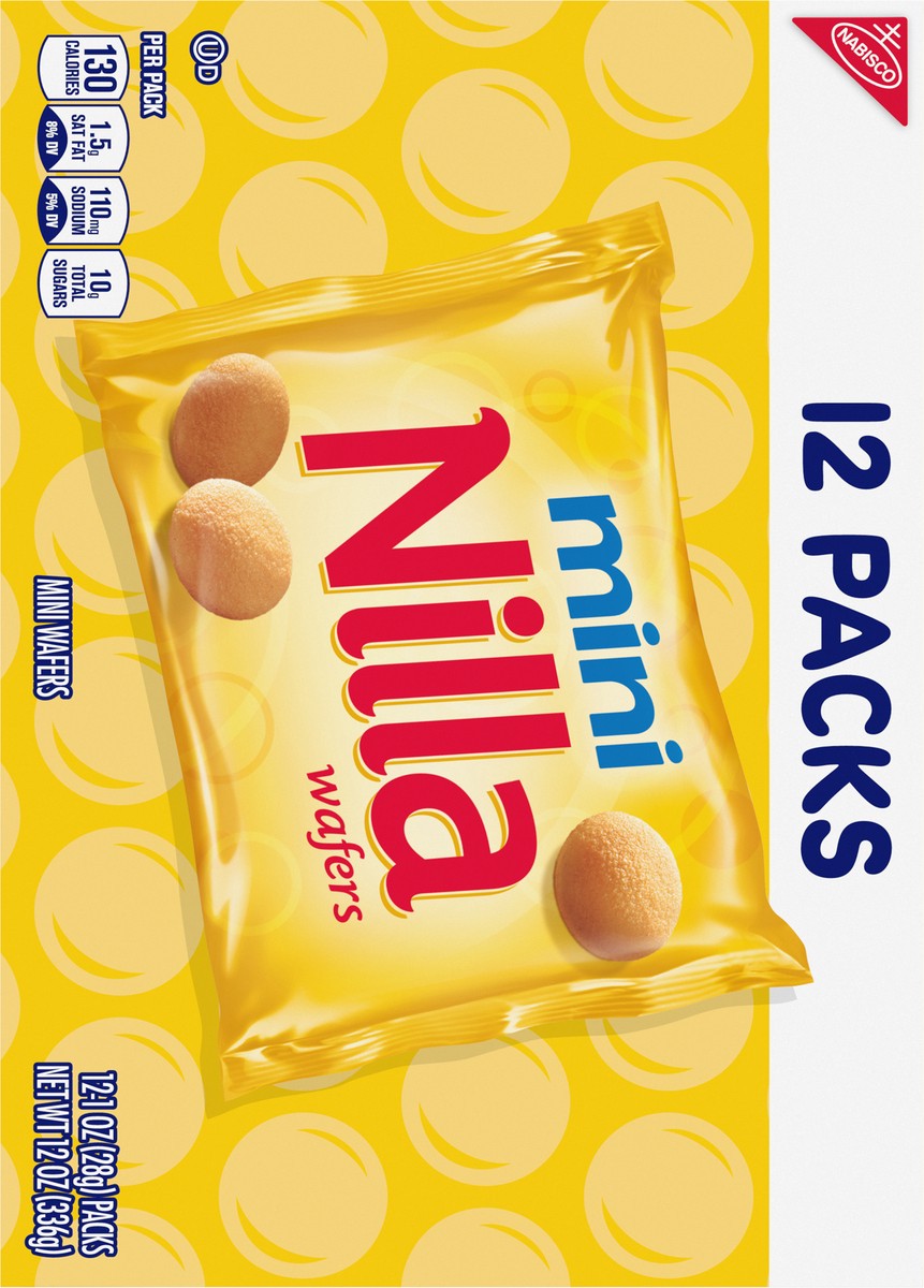 slide 5 of 14, Mini Nilla Wafers Cookies - Munch Pack - 12oz/12ct, 12 oz
