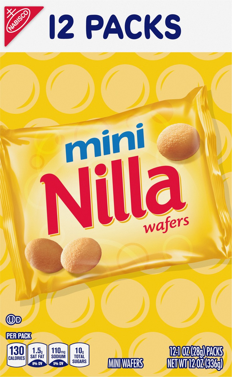 slide 3 of 14, Mini Nilla Wafers Cookies - Munch Pack - 12oz/12ct, 12 oz