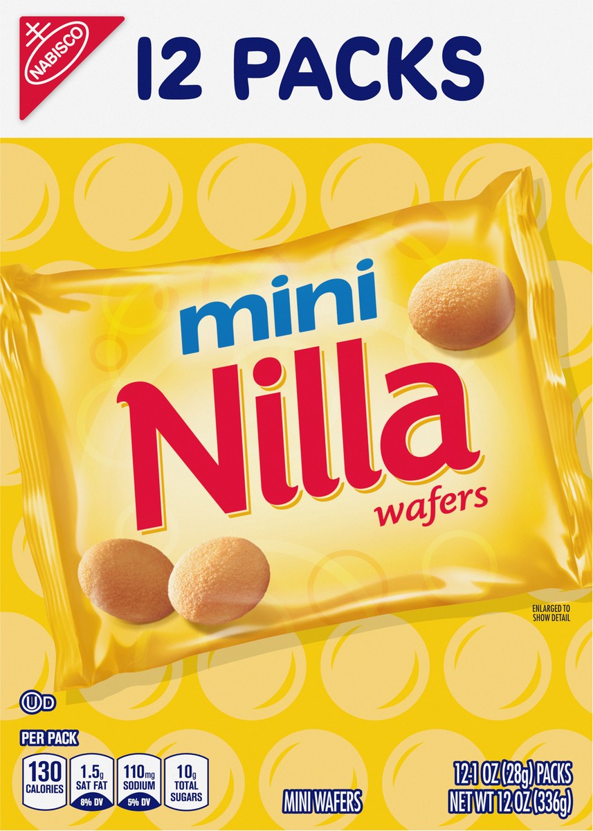 slide 7 of 14, Mini Nilla Wafers Cookies - Munch Pack - 12oz/12ct, 12 oz