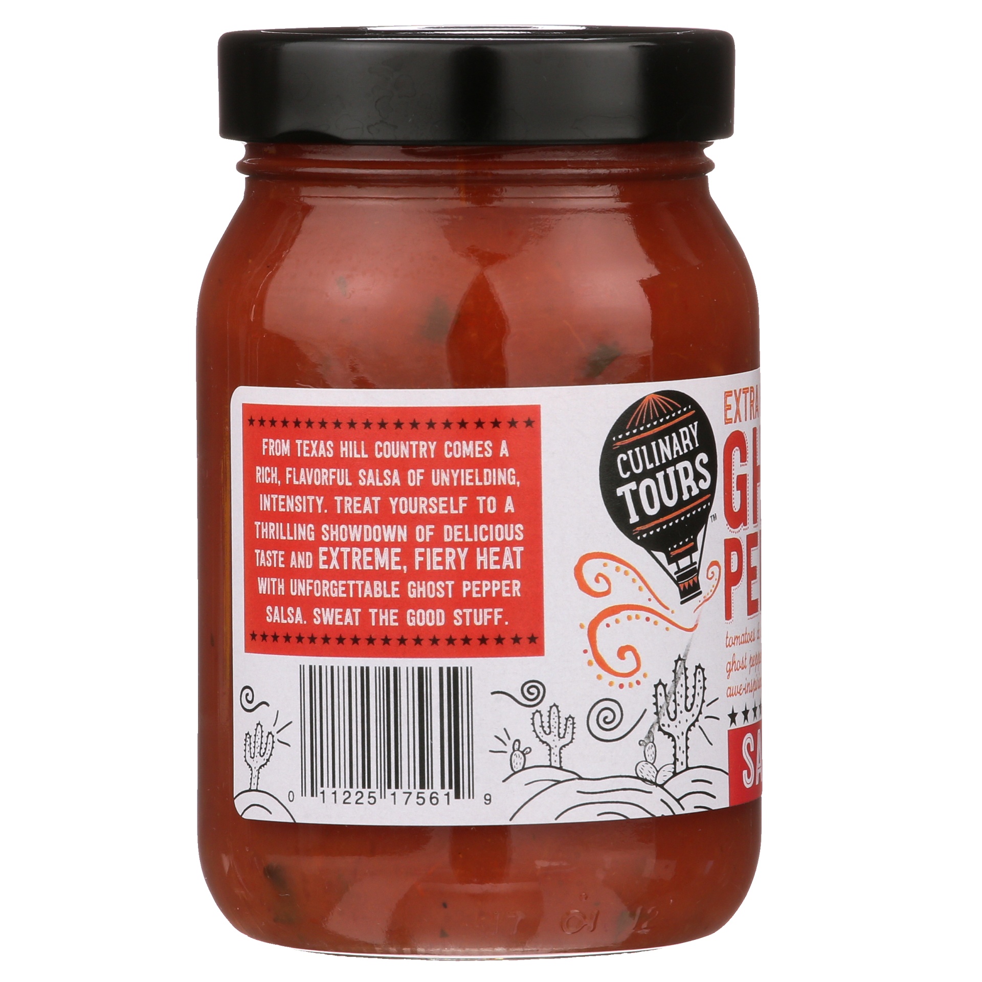 slide 6 of 6, Culinary Tours Extra Hot Ghost Pepper Salsa, 16 oz