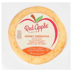 Red Apple Cheese Honey Sriracha Gouda Cheese 8 oz
