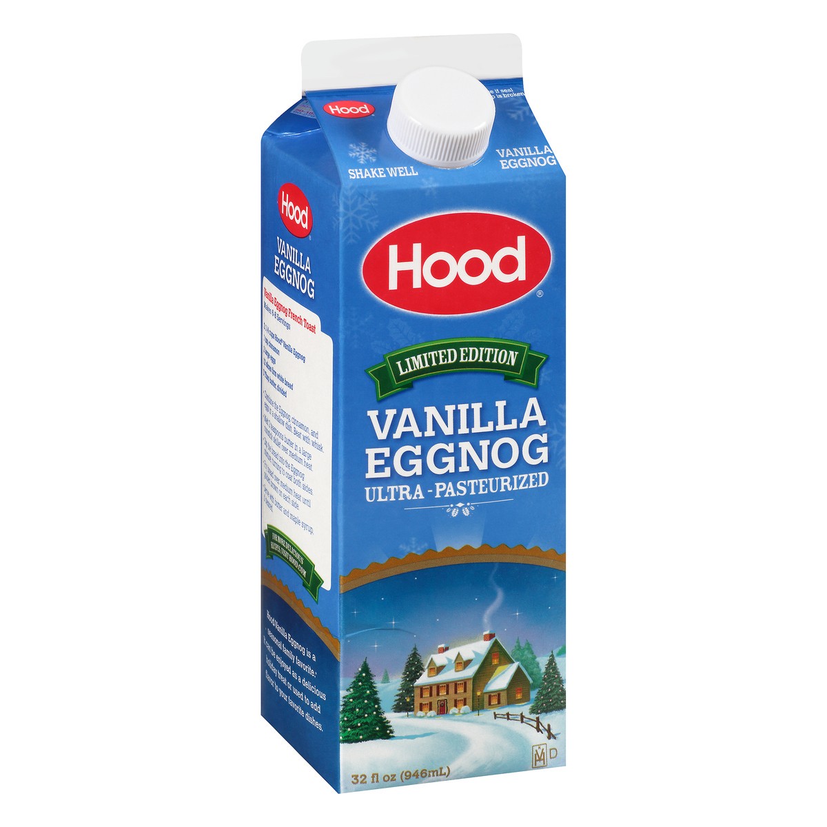 slide 4 of 10, Hood Vanilla Eggnog, 32 oz, 32 oz