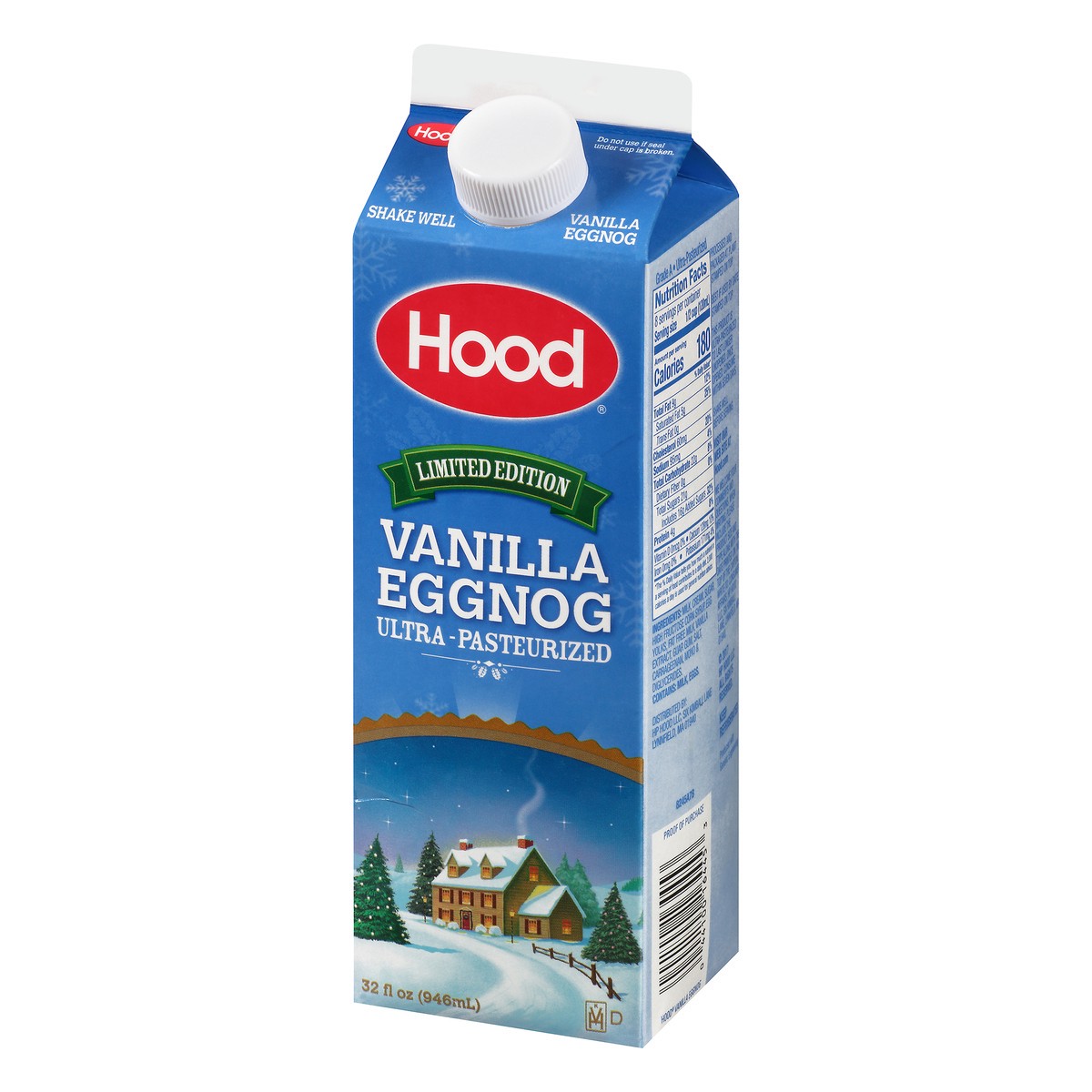 slide 5 of 10, Hood Vanilla Eggnog, 32 oz, 32 oz