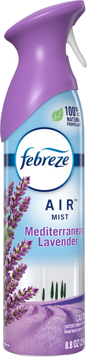 slide 4 of 4, Febreze Odor-Fighting Air Freshener, Mediterranean Lavender, 8.8 fl oz, 8.8 oz