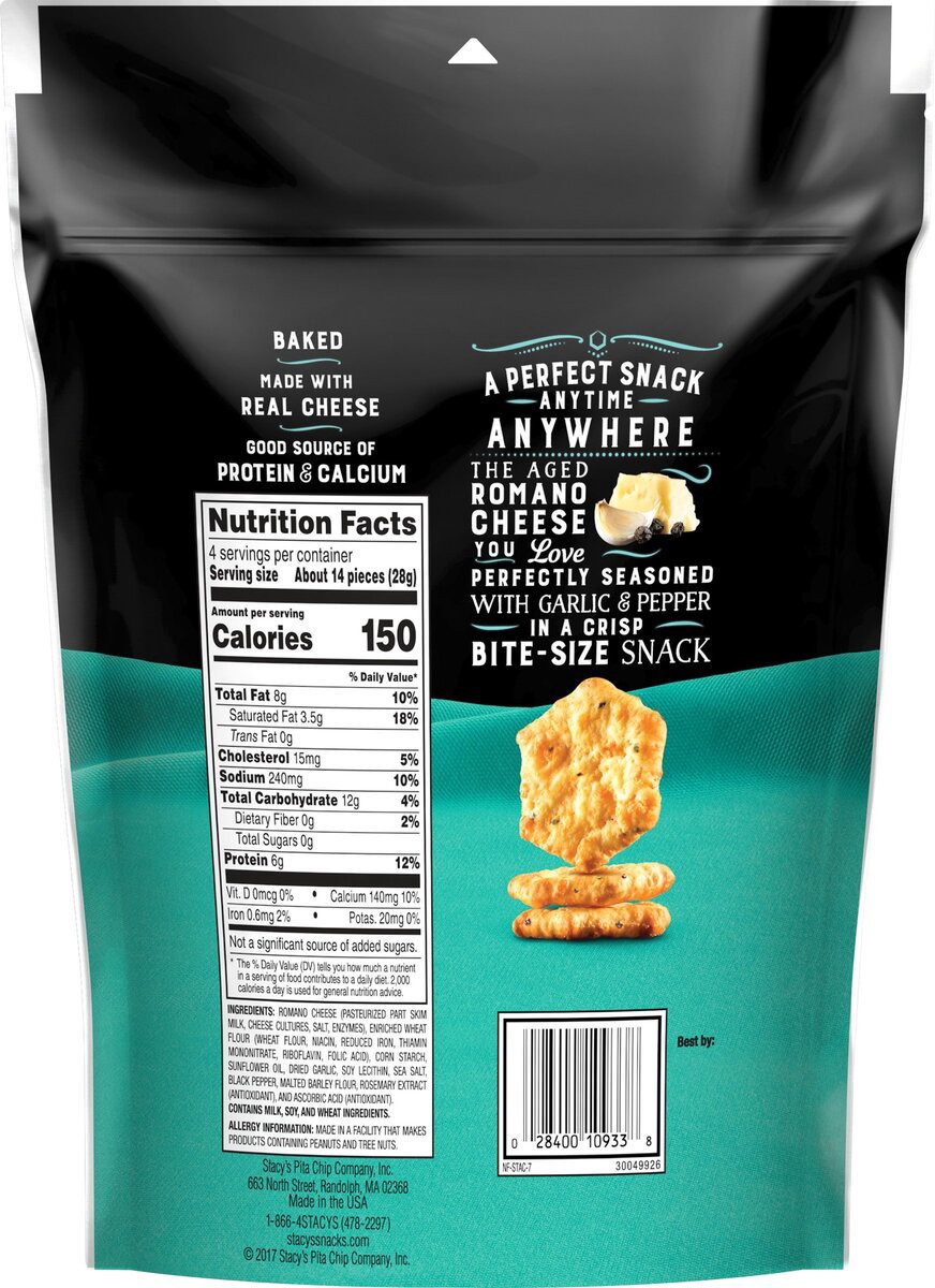 slide 3 of 3, Stacy's Snacks, 4 oz