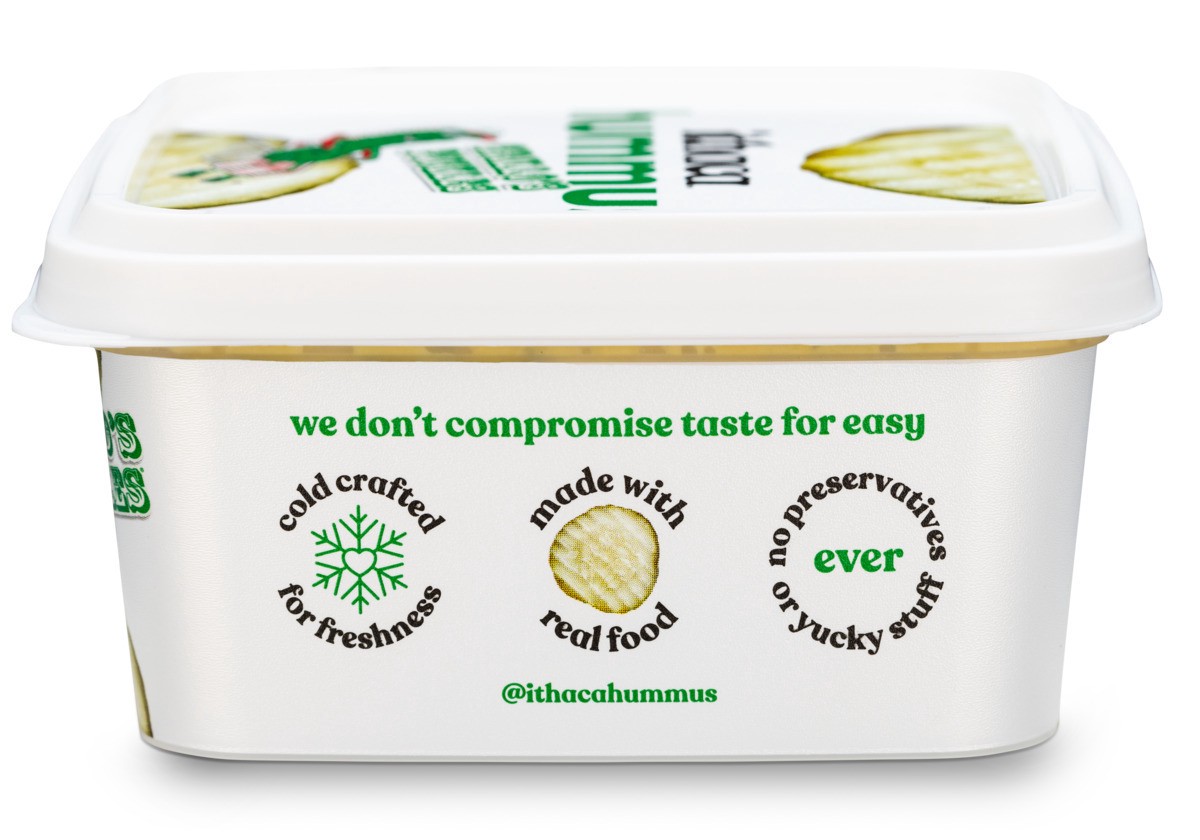 slide 5 of 9, Ithaca Lemon Dill Hummus, 10 oz