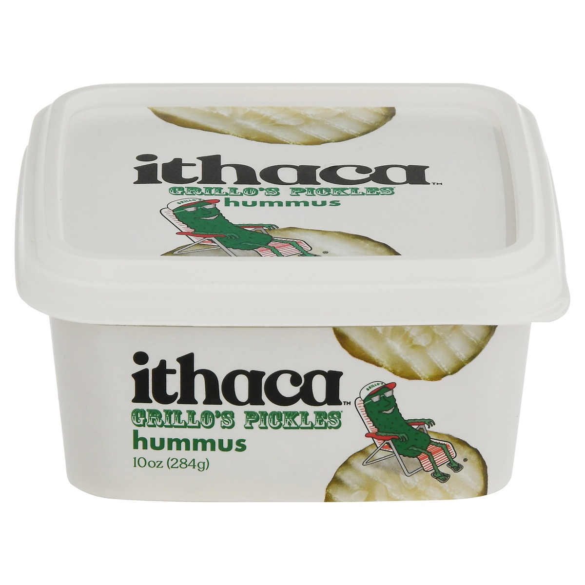 Ithaca ColdCrafted Grillo's Pickles Hummus 10 oz 10 oz Shipt