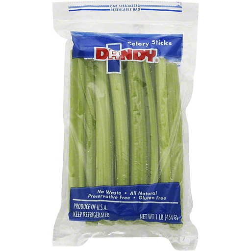 slide 1 of 1, Dandy Celery Sticks, 1 lb