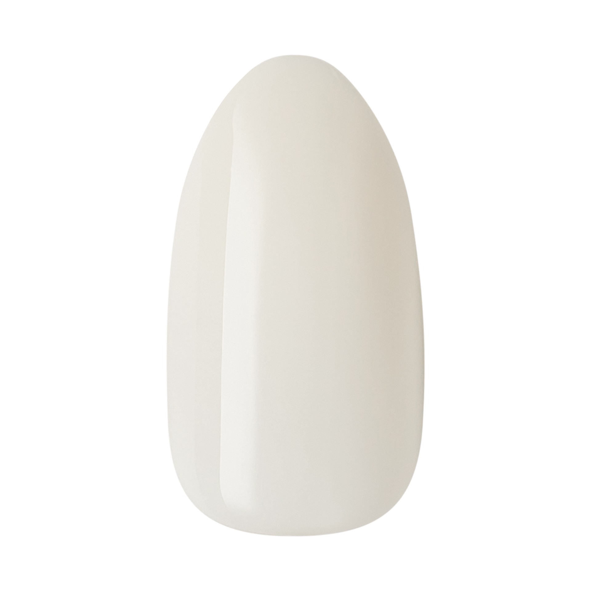 slide 4 of 5, imPRESS KISS imPRESS Color Long-Lasting Medium Almond Press-On Nails, White Glossy, 30 Pieces, 1 ct
