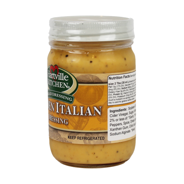 slide 4 of 21, Hartville Kitchen Golden Italian Jar Salad Dress, 1 ct