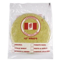 slide 1 of 1, La Banderita 12" Flour Tortilla, 24 ct