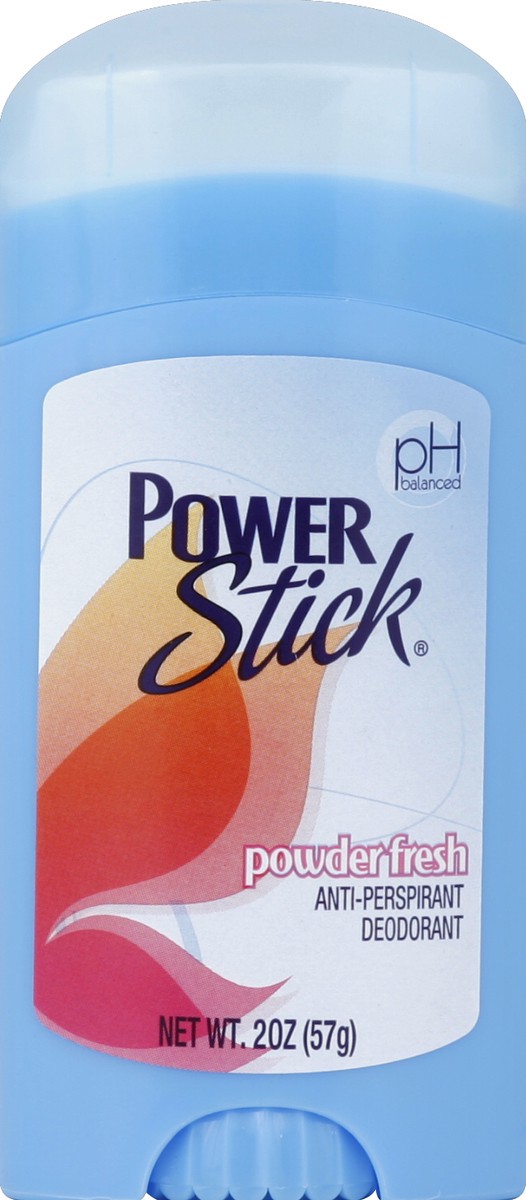 slide 2 of 3, Power Stick Powerstik Powder Fresh A/P Deodorant, 1.7 oz