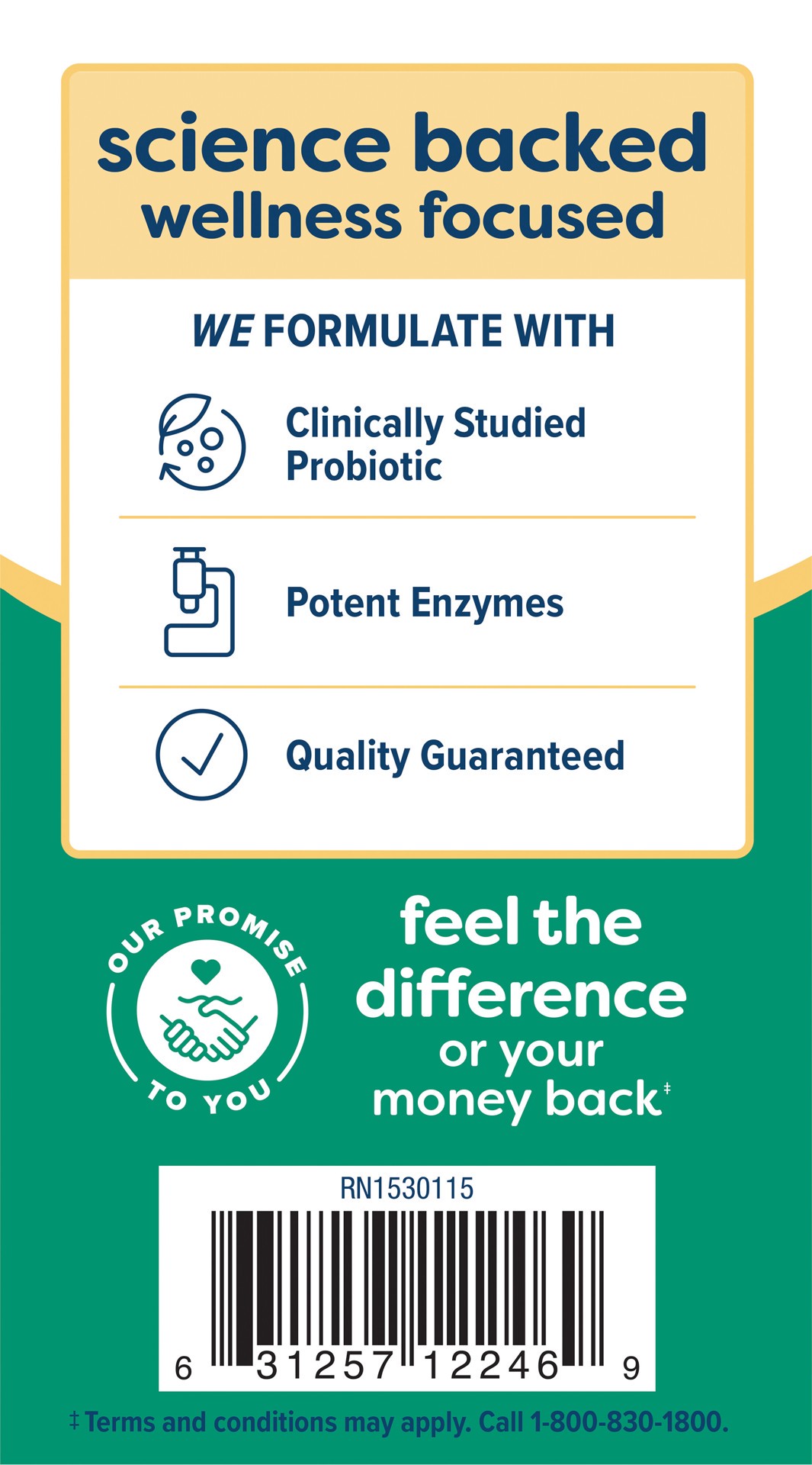 slide 3 of 5, Renew Life Digestive Duo Probiotic and Enzymes Supplement - 30 Vegetarian Capsules, 30 ct