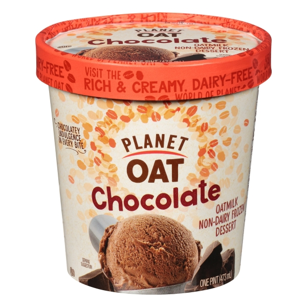 slide 1 of 1, Planet Oat Chocolate Non-Dairy Frozen Dessert, 16 oz