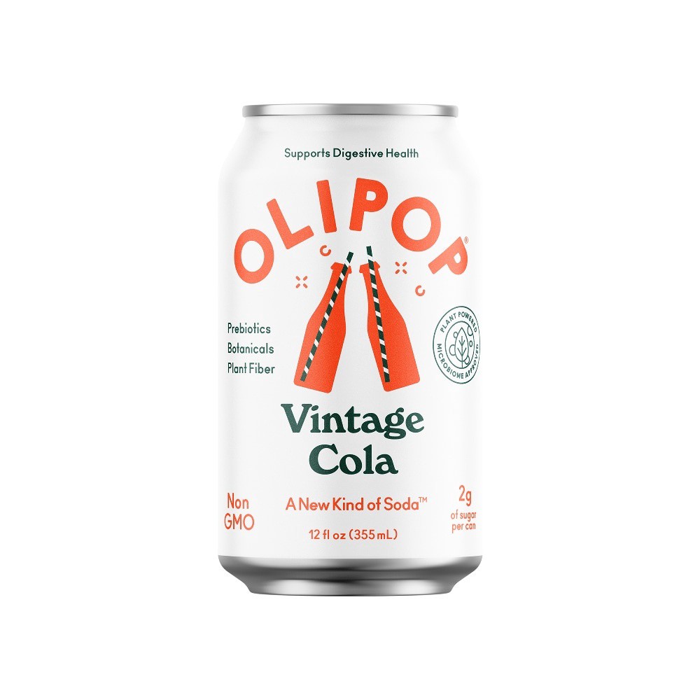 slide 2 of 3, Olipop Vintage Cola Soda - 48 fl oz, 1 ct