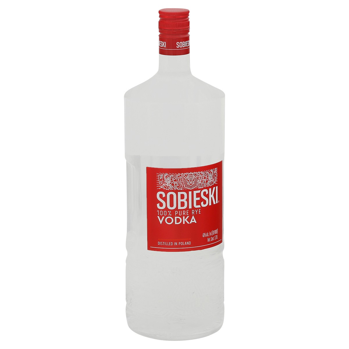 slide 2 of 9, Sobieski 100% Pure Rye Vodka 1.75 l, 1.75 liter