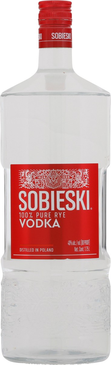 slide 6 of 9, Sobieski 100% Pure Rye Vodka 1.75 l, 1.75 liter