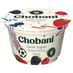 Chobani Low-Fat Mixed Berry Blended Greek Yogurt 5.3oz