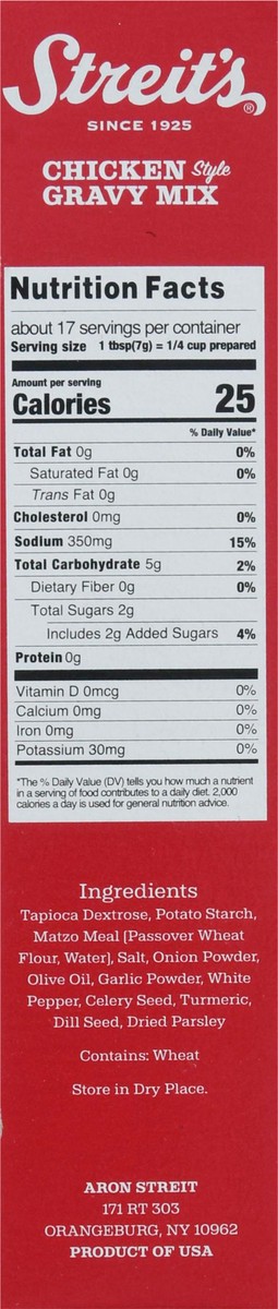 slide 5 of 12, Streit's Chicken Style Gravy Mix 2 Pouches, 2 ct
