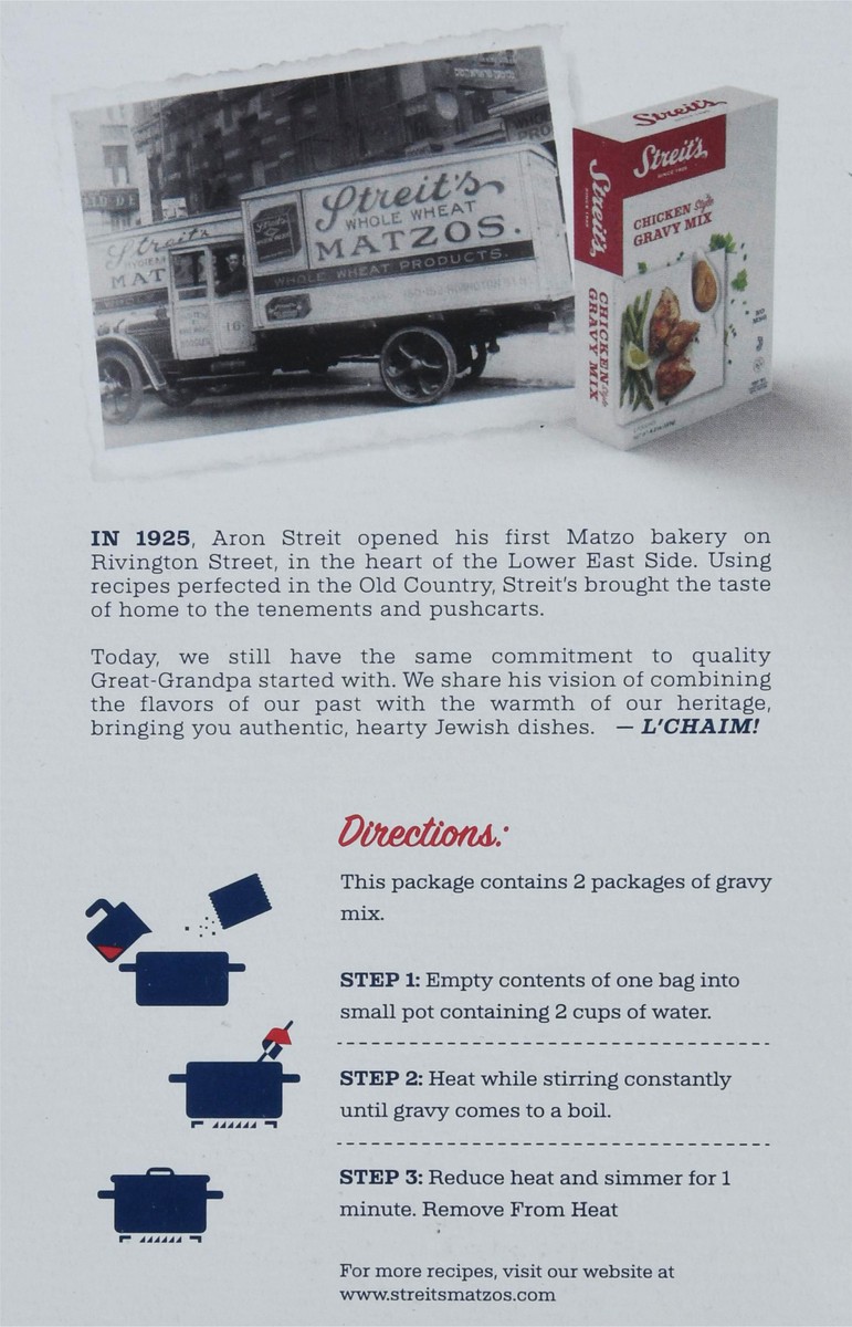 slide 3 of 12, Streit's Chicken Style Gravy Mix 2 Pouches, 2 ct