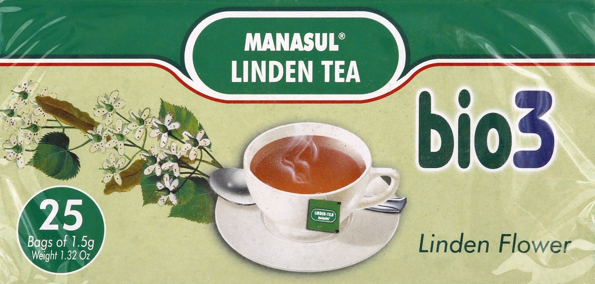 slide 7 of 9, Manasul Te De Tilo (Linden Flower Tea Bags) - 25 ct, 25 ct