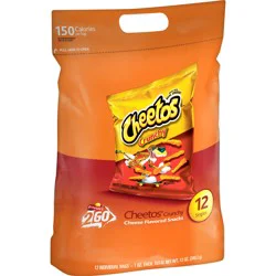 Cheetos Crunchy Cheese Flavored Snacks 1 Oz 12 Count