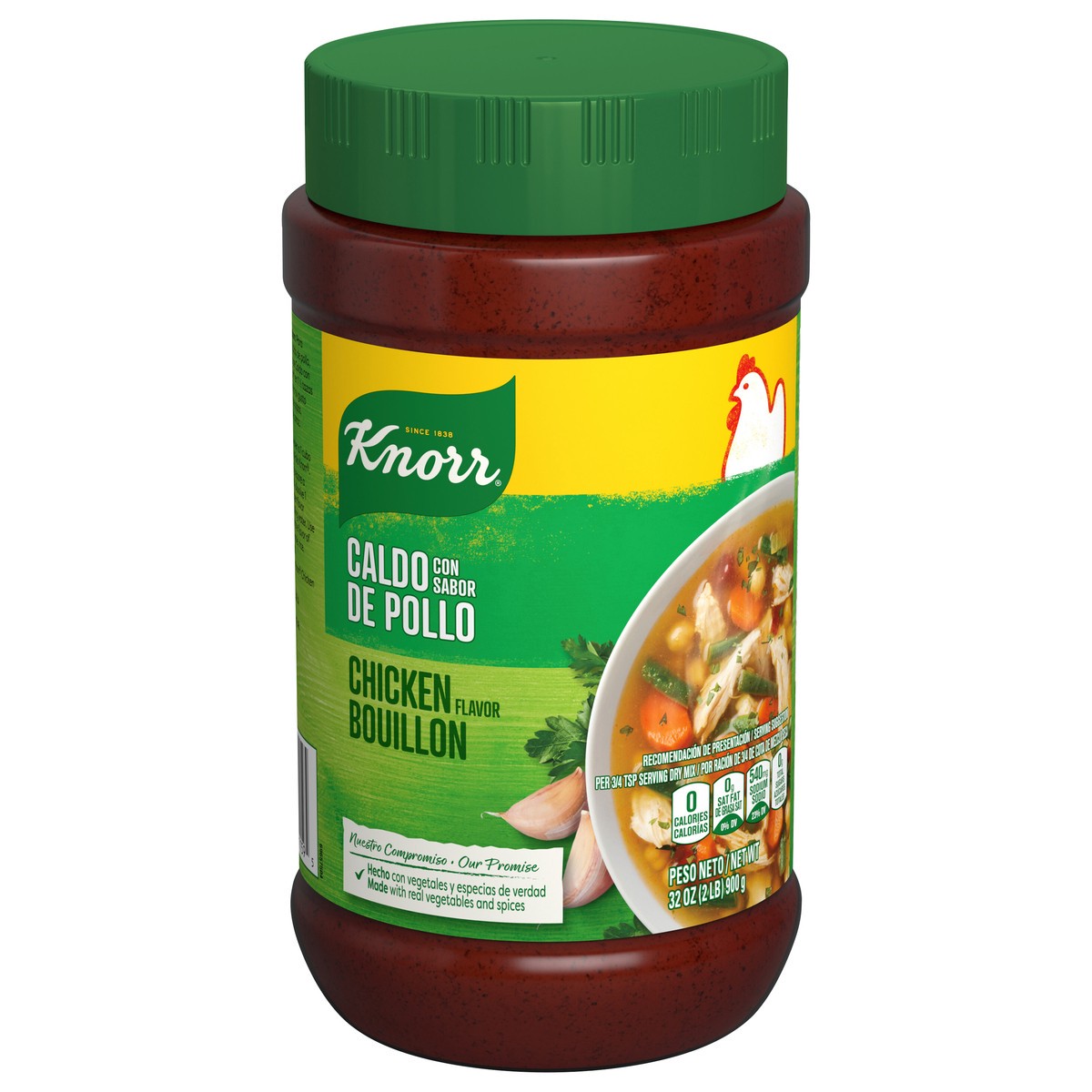 slide 12 of 13, Knorr Granulated Chicken Flavor Bouillon Chicken Bouillon, 2.0 lb, 2 lb