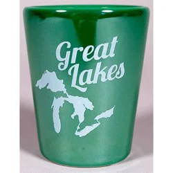 Penrod/Hiawatha Ceramic Shot Glass - Lime