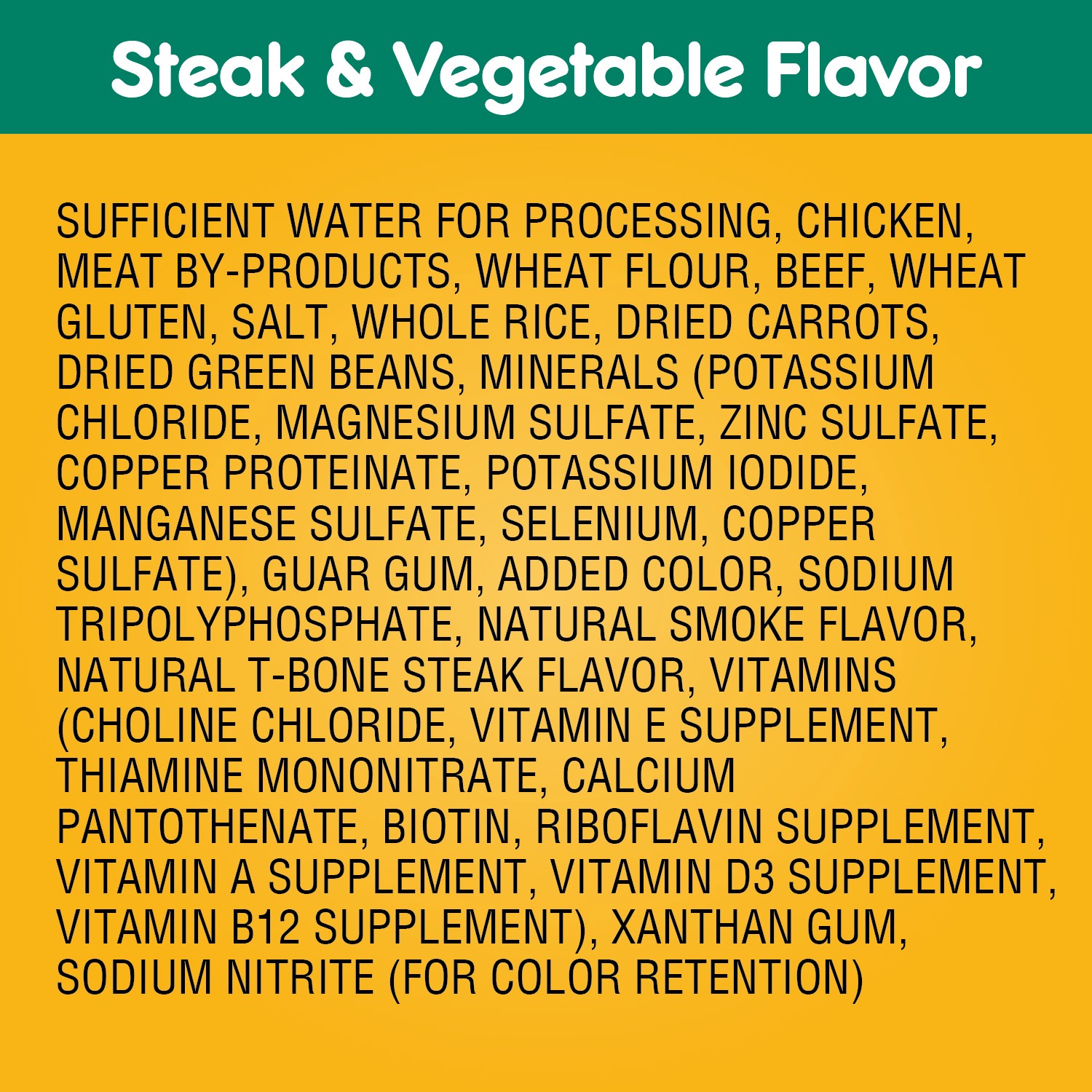 slide 5 of 5, Pedigree Choice Cuts in Gravy Steak & Vegetable Flavor Food for Dogs 13.2 oz, 13.2 oz