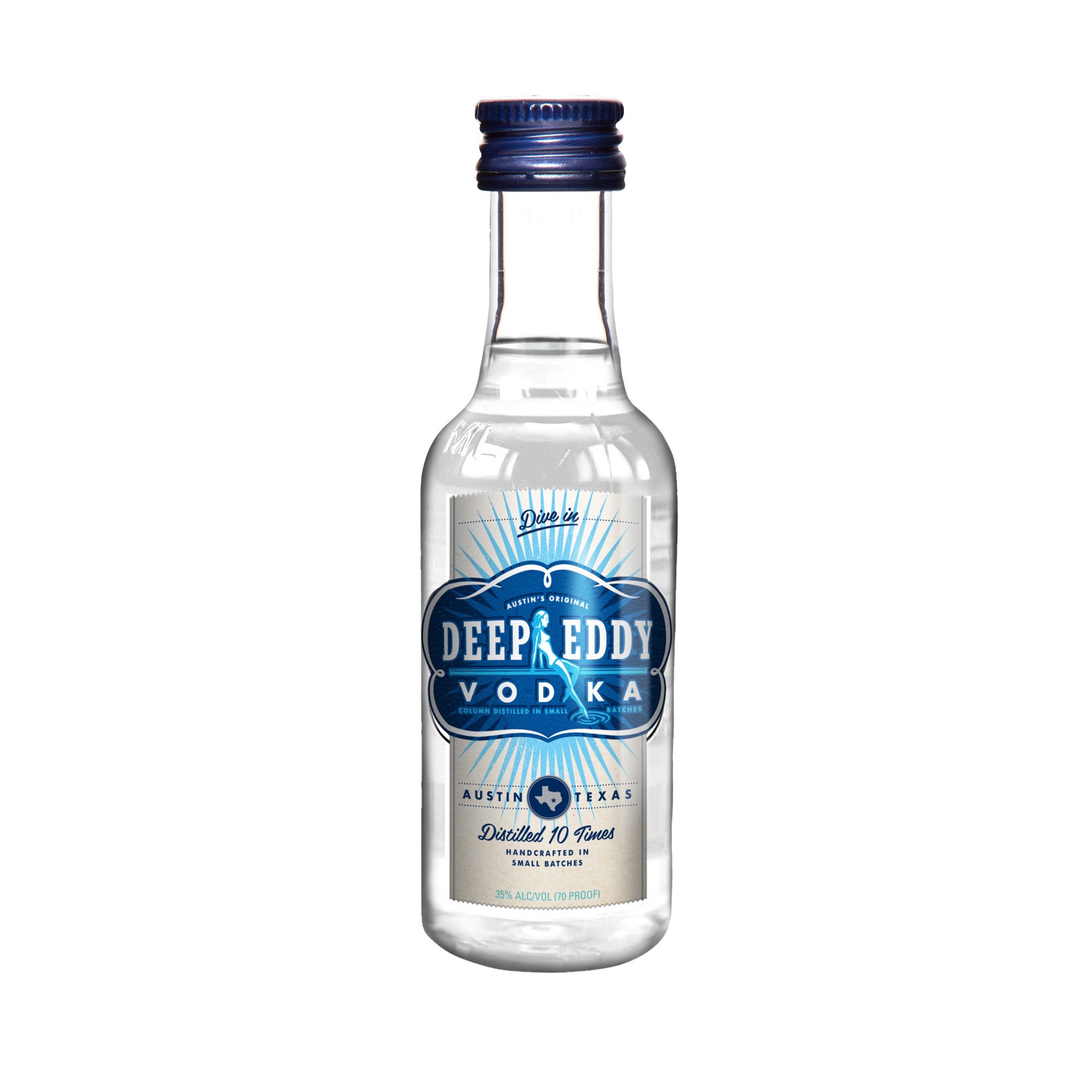 slide 1 of 3, Deep Eddy Original Vodka, 50 ml