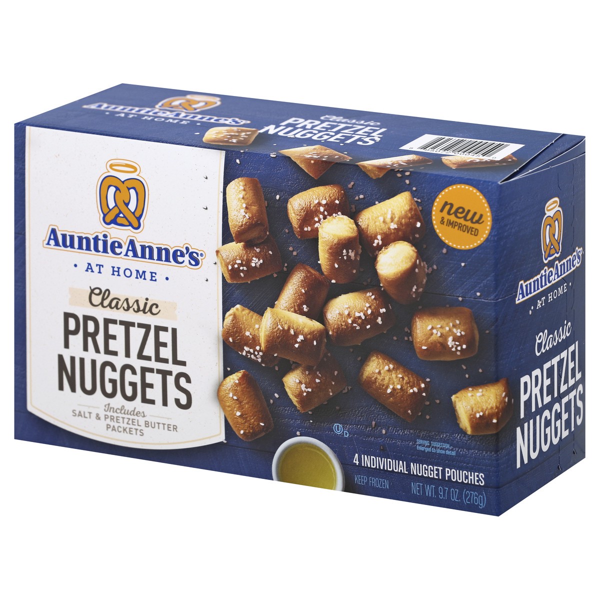 slide 5 of 10, Auntie Anne's Classic Pretzel Nuggets 4 ea, 3 pk; 8 ct