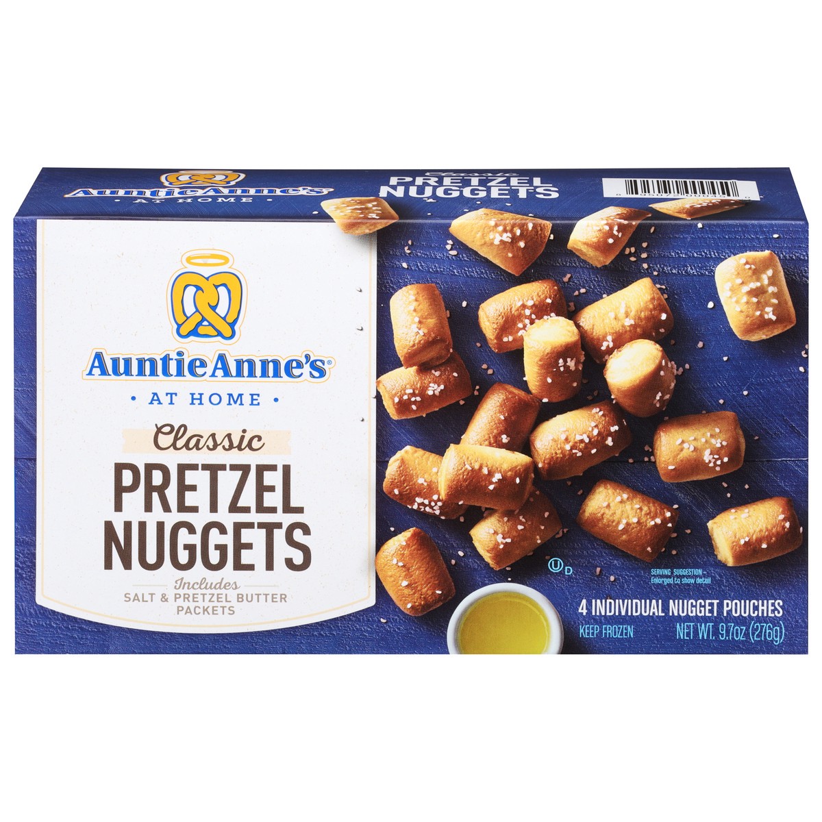 slide 1 of 10, Auntie Anne's Classic Pretzel Nuggets 4 ea, 3 pk; 8 ct