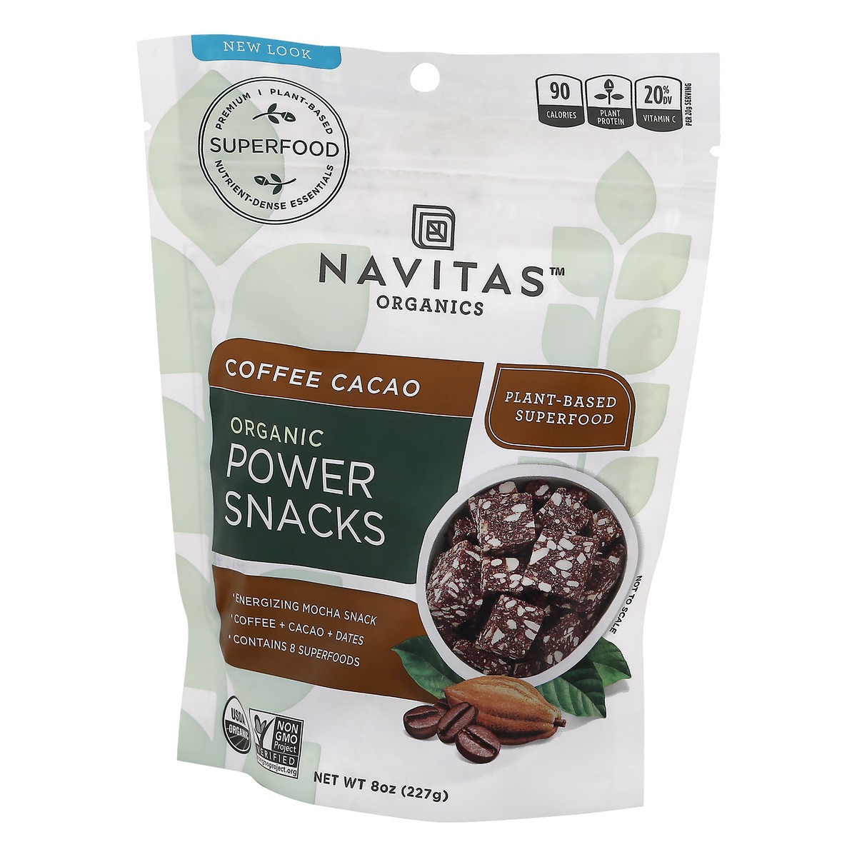 slide 8 of 13, Navitas Organic Coffee Cacao Power Snacks 8 oz, 8 oz