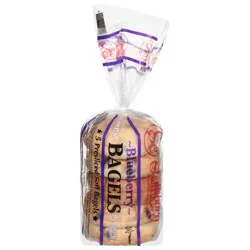 Shullsburg Creamery Presliced Blueberry Bagels 5 Each