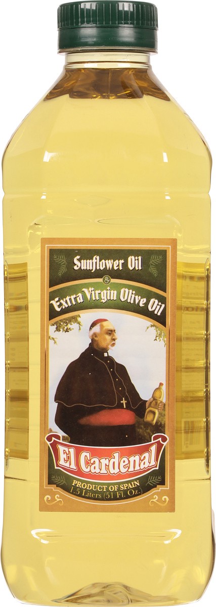 slide 5 of 11, El Cardenal Sunflower & Extra Virgin Olive Oil 51 fl oz, 51 fl oz