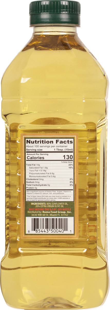 slide 8 of 11, El Cardenal Sunflower & Extra Virgin Olive Oil 51 fl oz, 51 fl oz