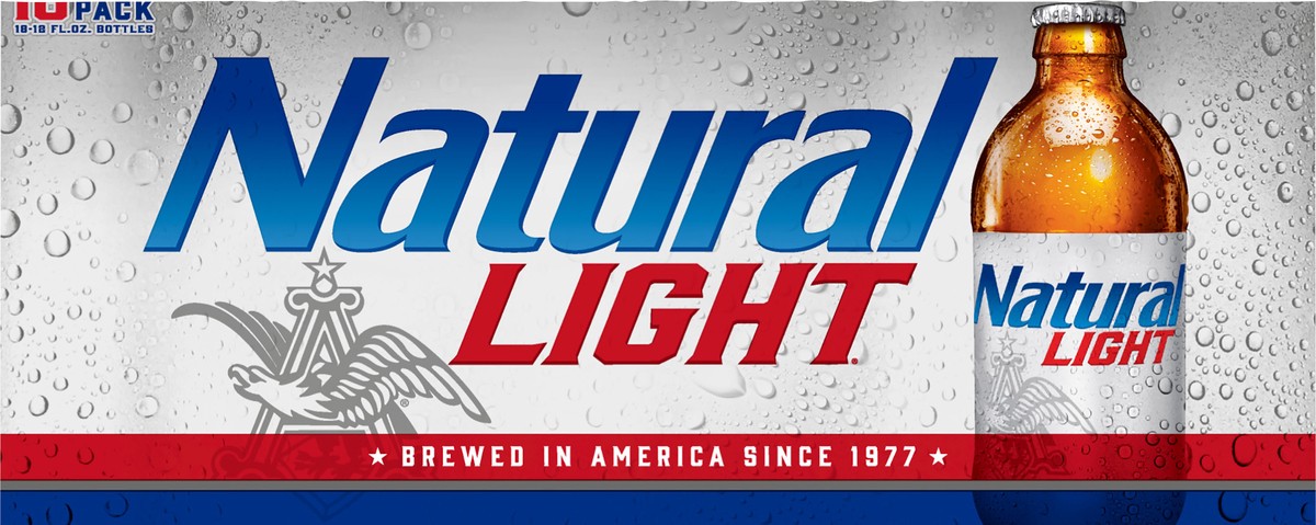 slide 2 of 6, Natural Light Fatties Pack Beer 18 ea, 18 ct